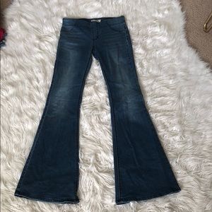 Free People penny pull on flares